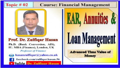 EAR Annuities and Loan Management