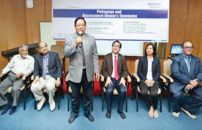Daffodil International University organises faculty members’ quality building training