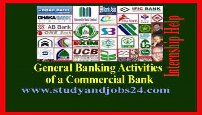 General Banking Activities of a Commercial Bank