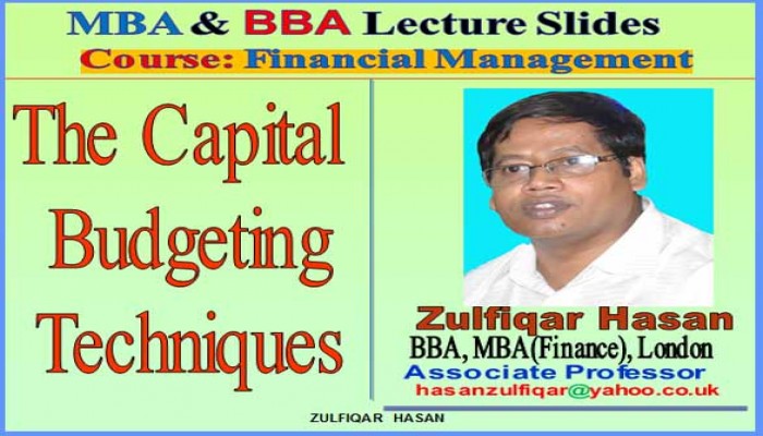 Capital Budgeting Techniques