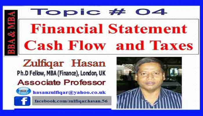 Financial Statements, Cash Flow and Taxes