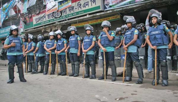 Police cordon off BNP Head Office