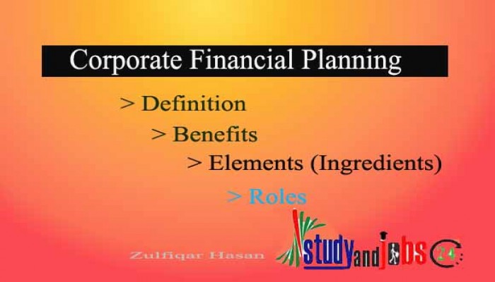Corporate Financial Planning